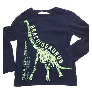🚨 sold 🚨 Boys Brachiosaurus Long Sleeve Tee